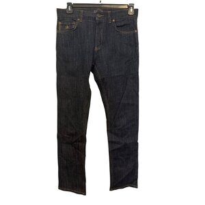 Original Penguin Straight Leg Mens Jeans 32x32 Dark  Stretch Cotton Denim